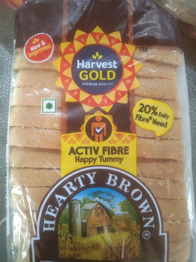 Harvest gold brown bread