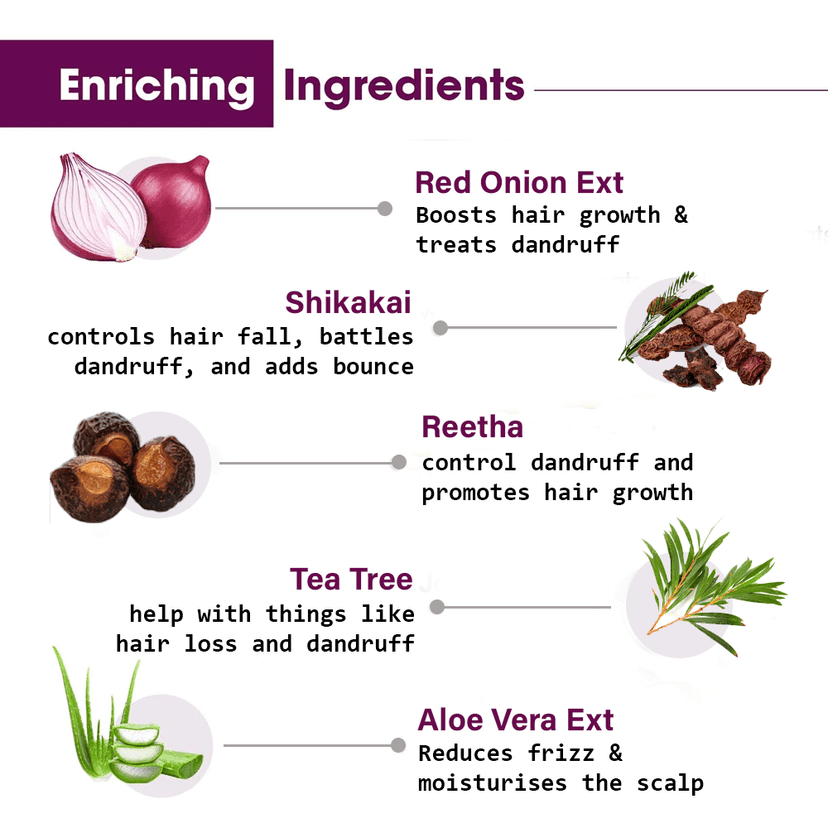 Kudos Onion Shampoo With Tea Tree | 500ml view 5