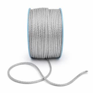 Silver Dori Twine Roll � 18 Meter Metallic Tinsel Thread Cord for Crafts, Sewing, Blouse Lace, Crochet, Decorations, Embroidery & DIY Projects | Sanil Dori