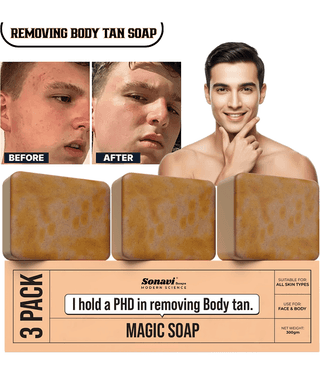 Sonavi Skin Whitening GHARSOAP Soap for All Skin Type ( Pack of 3 )