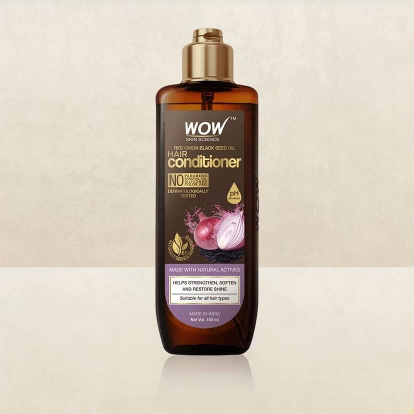 WOW Skin Science Onion and Black Seed Conditioner
