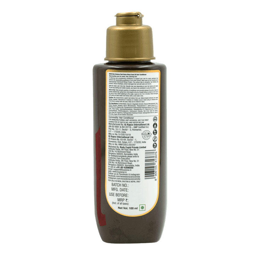 WOW Skin Science Onion and Black Seed Conditioner view 2