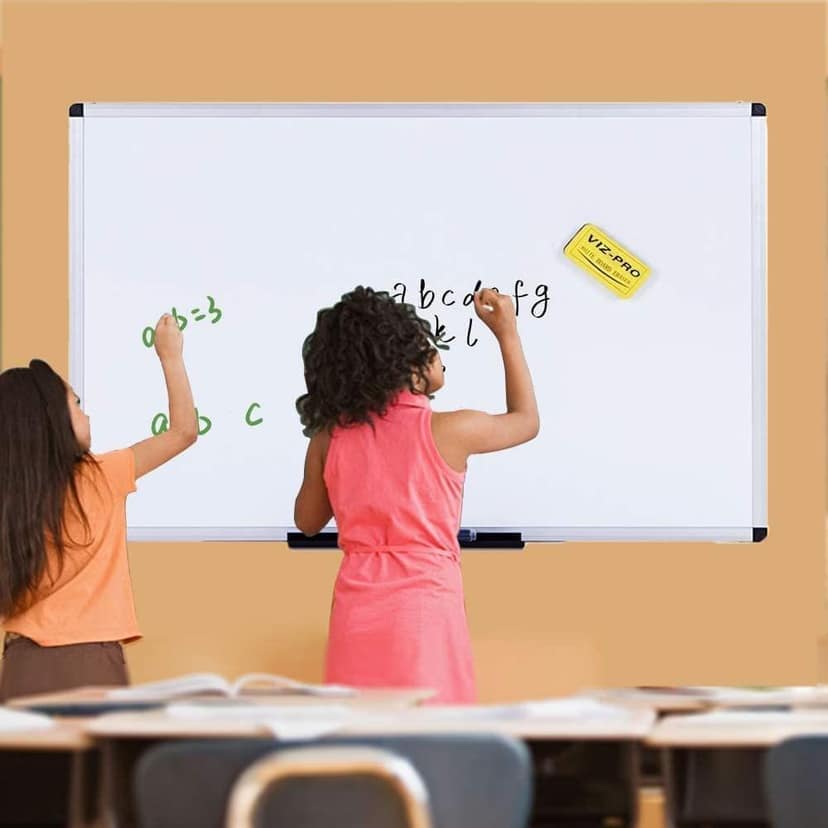 A2DR Non-Magnetic (2 x 2 Feet) Double-Sided 2in1 White Board & Green Chalk Board Quality with Hanging Hooks view 8