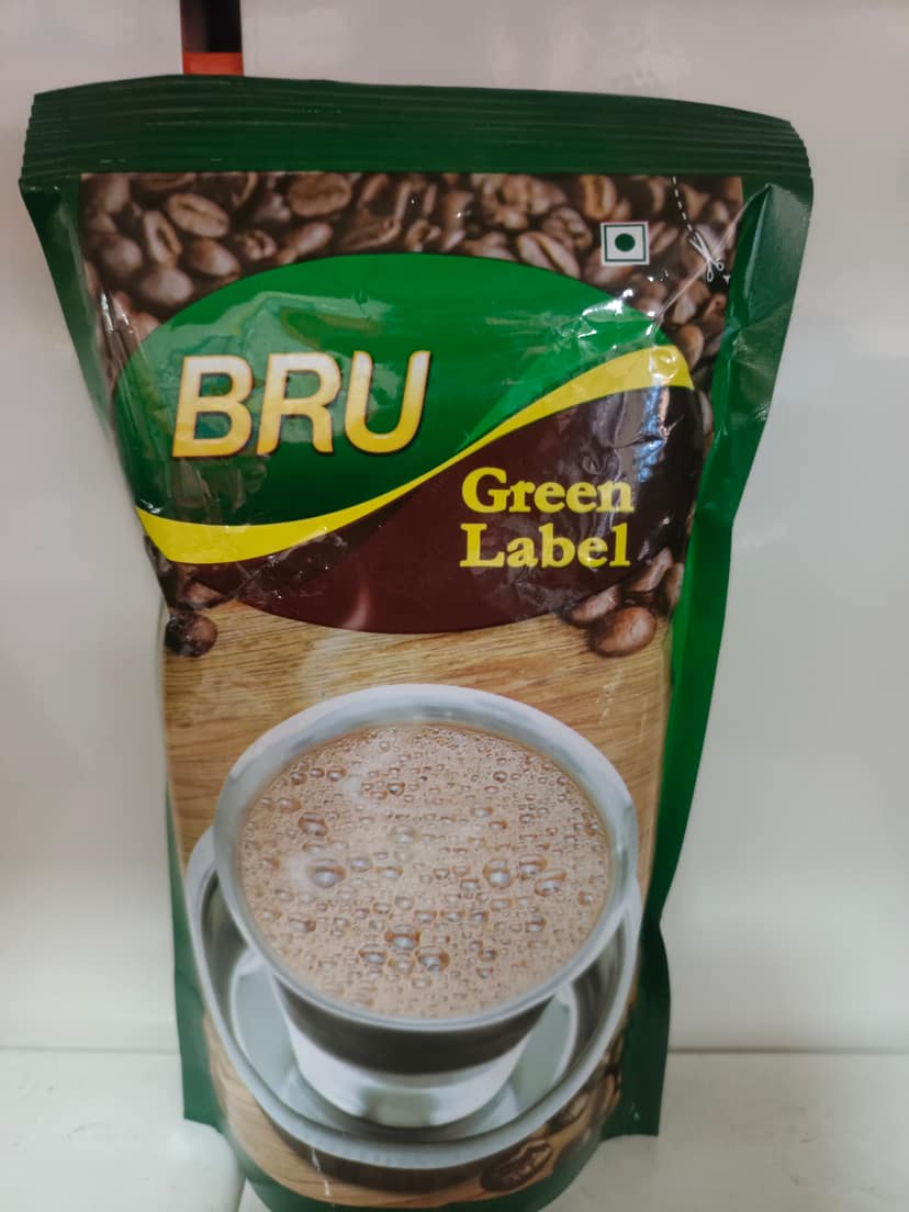 Bru green label