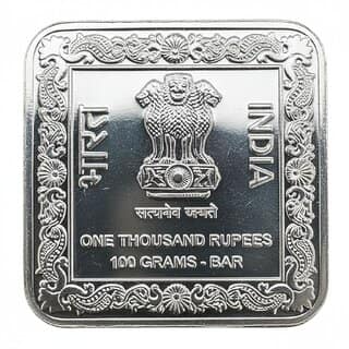 1000 Rupee Coin Bar | Years Brihadeeswarar Temple Thanjavur | New Edition-100g view 2