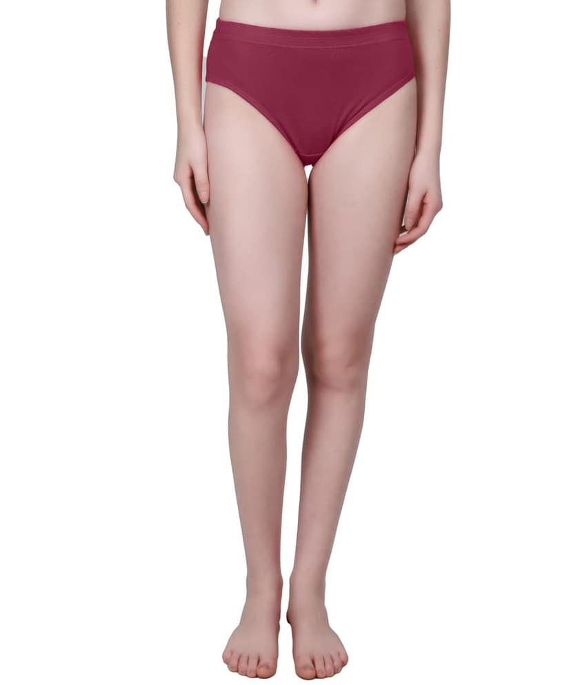 Maxolity Women's Cotton Hipster Panties-soft, Stylish & Comfortable Everyday Wear Panty For Women, Pack of 1 view 2