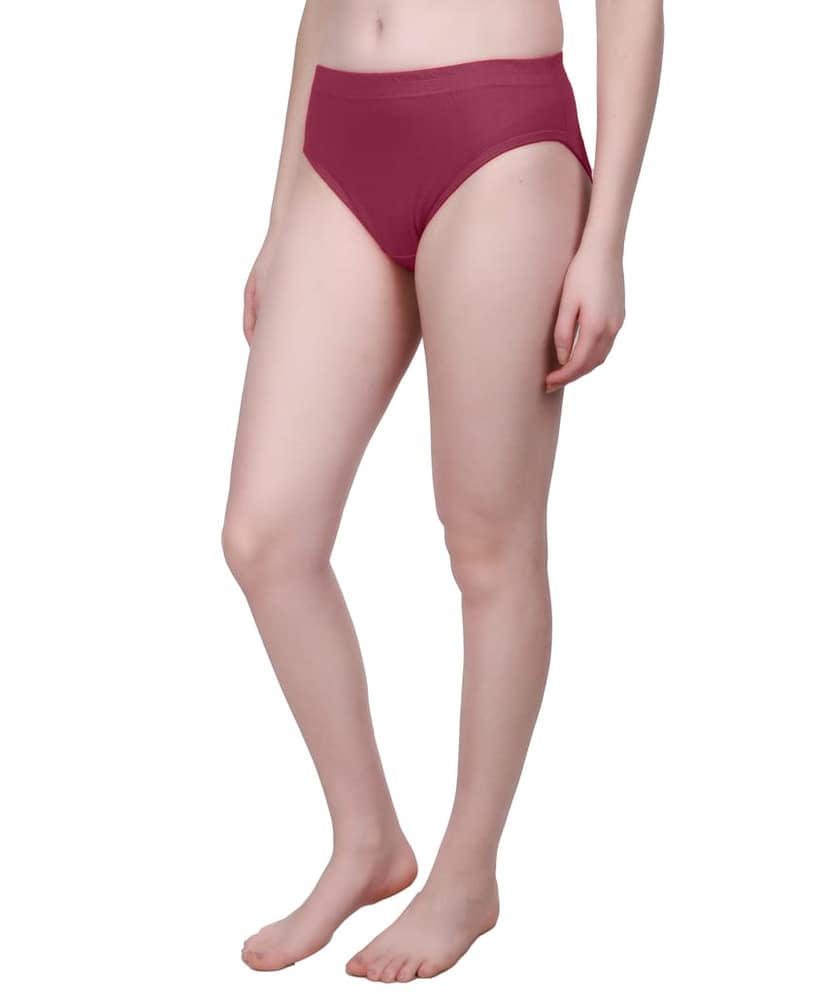 Maxolity Women's Cotton Hipster Panties-soft, Stylish & Comfortable Everyday Wear Panty For Women, Pack of 1 view 4