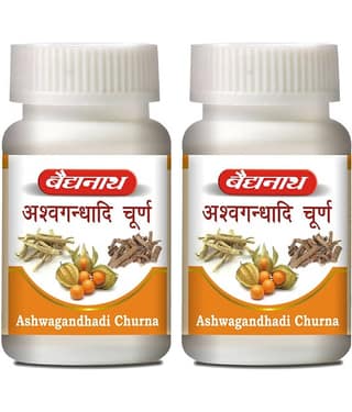 Baidyanath Ashwagandhadi Churna Powder 120gm (Pack Of 2)