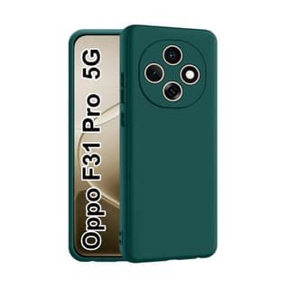 V3Deals Imported Protective Phone Case Compatible for Oppo F31 Pro 5G, Shockproof Design with Raised Camera and Screen Edges, Soft Flexible Silicon Material, Slim Fit with Non-Slip Matte Finish