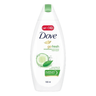 Dove Body Wash Go Fresh Nourishing 190ml