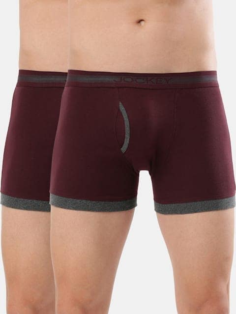 Jockey Men's 1017 Boxer Briefs Pack Of 2 view 3