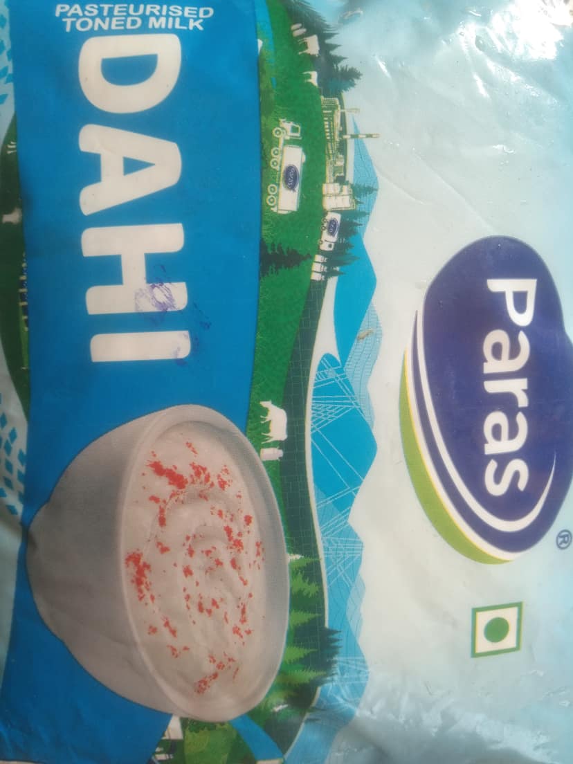 Paras dahi toned milk