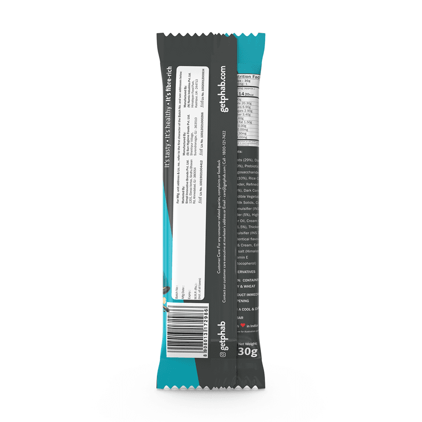 Phab Granola Bar Cookies & Cream view 2
