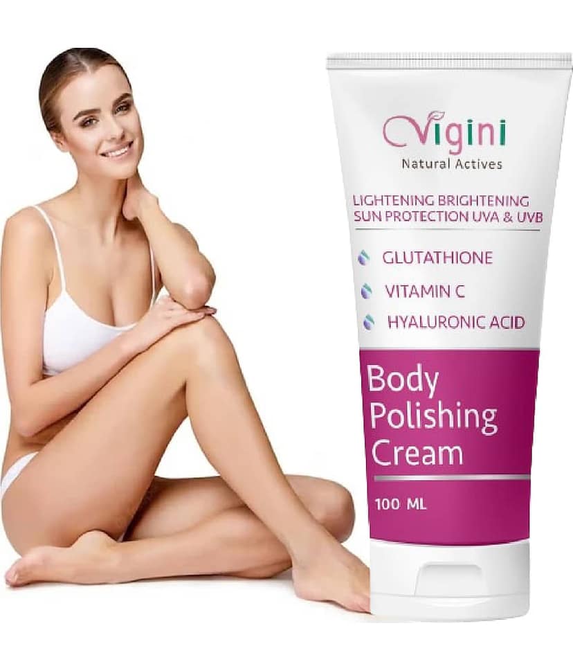 Vigini Body Skin Whitening Polishing Hand Cream 100 mL