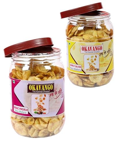 Banana Chips Magic Masala and Simply Salted Flavours 300 gms X Pack of 2 view 2