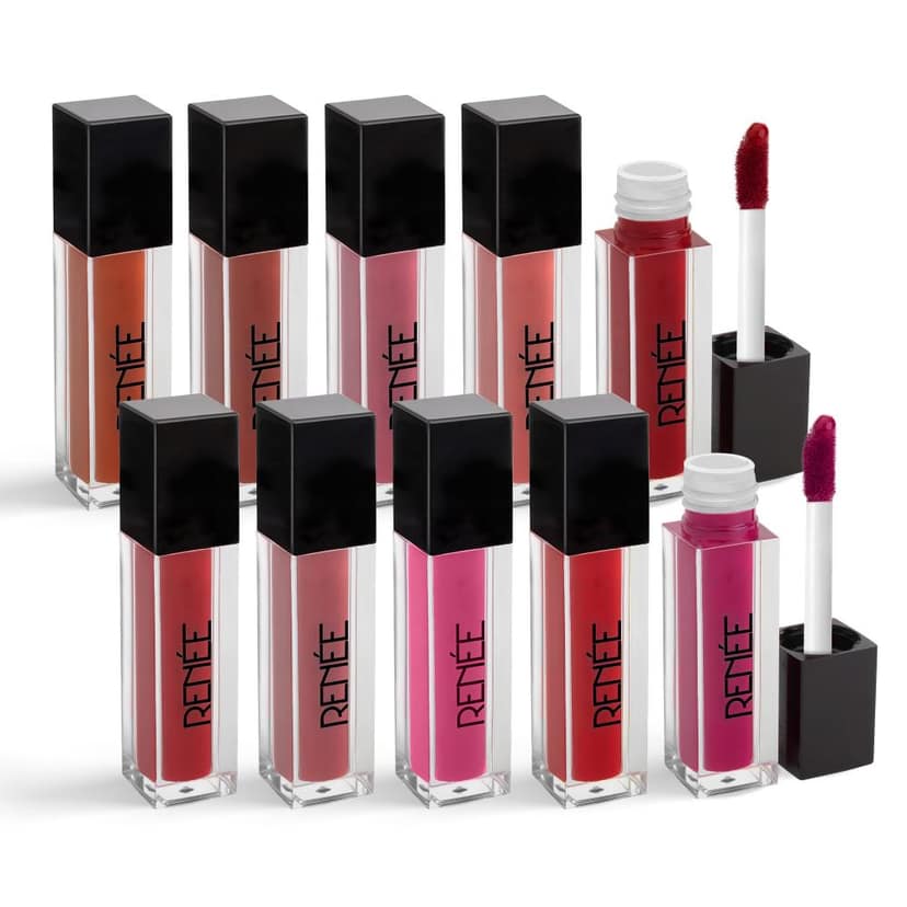 Renee Stay Forever Liquid Lipstick Combo, Smudge-Proof & Waterproof, Highly Pigmented, Matte Finish view 2