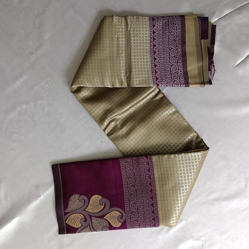 Kubera Silk Cottton Saree with Blouse view 2