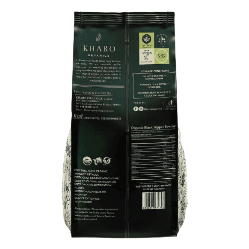 Kharo Organics Kali Mirch Powder 100 Gms Pack Of 2 view 2