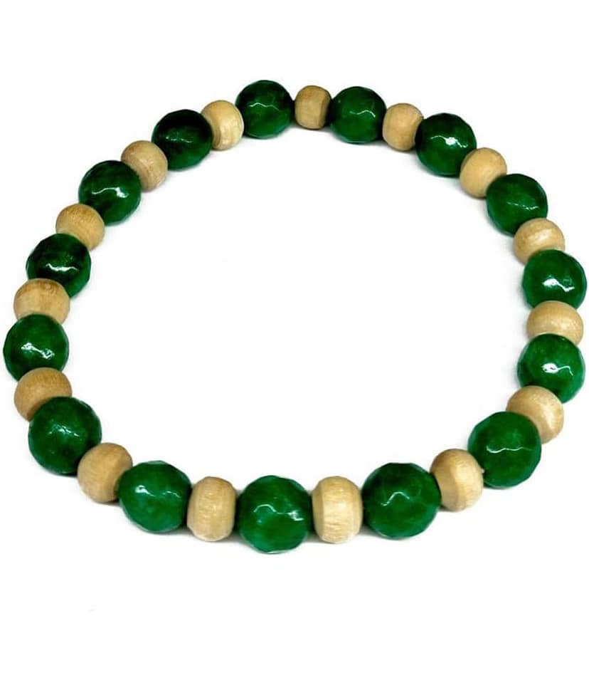 DAIVYA WELLNESS - Green Bracelet ( Pack of 1 )
