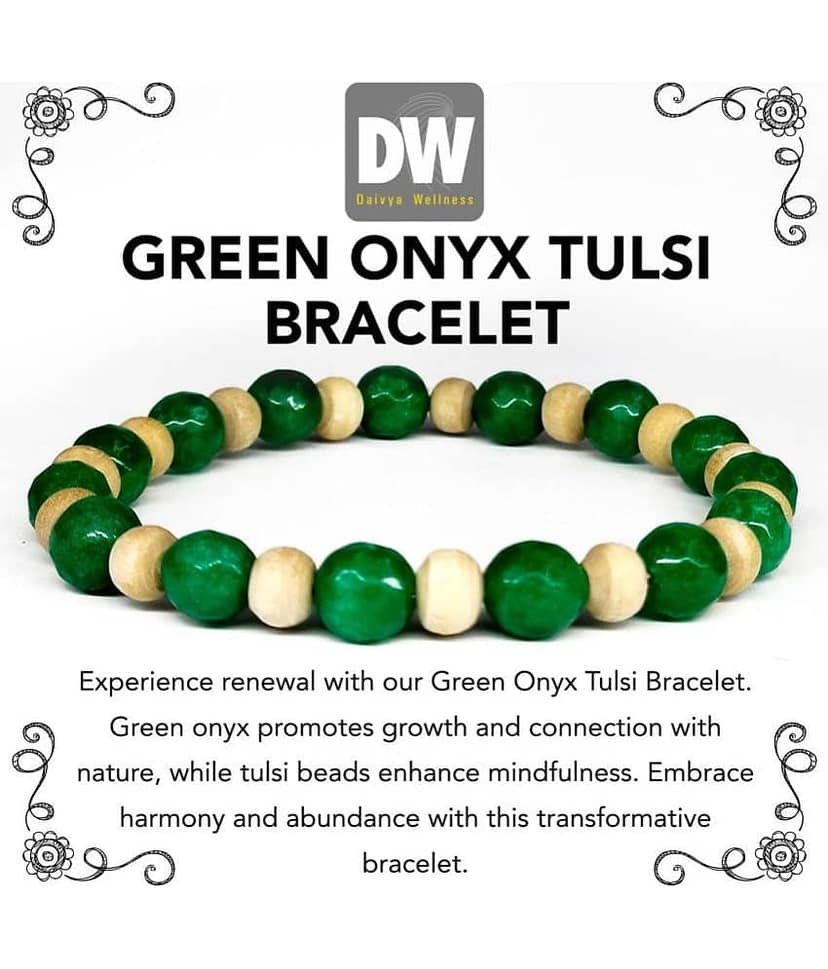 DAIVYA WELLNESS - Green Bracelet ( Pack of 1 ) view 2