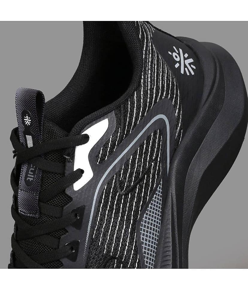 Cult GlaciusX Black Men's Sports Running Shoes view 6