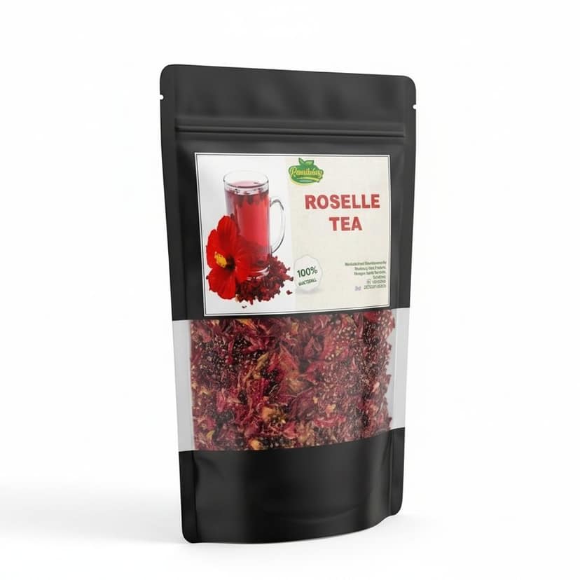 Roselle Tea - 100 kg - One stand-up pouch view 3