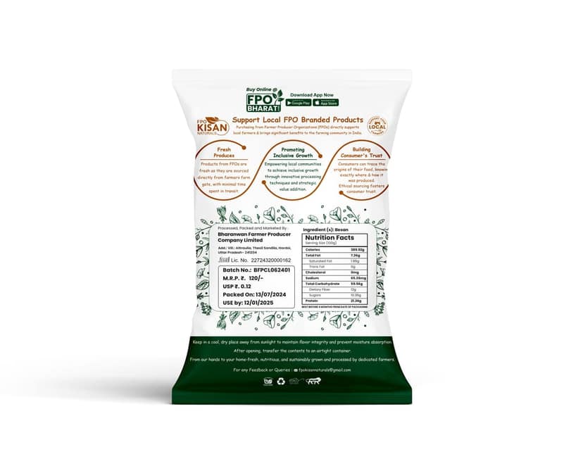 FPO KISAN NATURALS BESAN