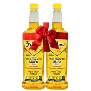 Yellow Heart Yellow Mustard Oil Combo(1x2)