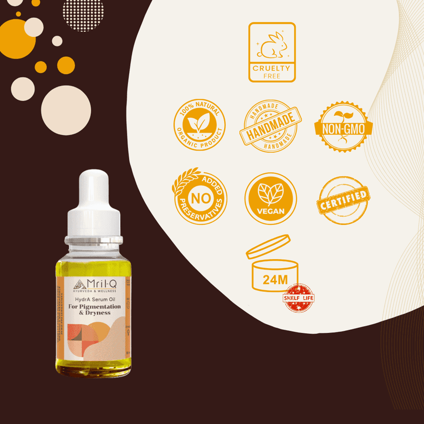 MrilQ Hydra Oil Serum | 12 hours Hydration & Glow | Daily Use | Normal, Dry, Combination & Matured skin view 6
