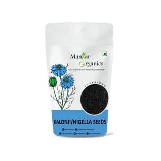 ManHar Organics Nigella Seeds 500gm- Kalonji Seeds for Hair Growth