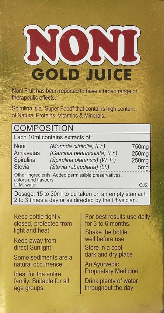 Kudos Noni Gold Juice | Immunity Booster | 500ml view 2