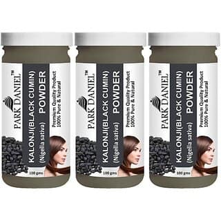PARK DANIEL Premium Kalonji(Black Cumin)Powder Combo Pack 3 bottles of 100 gms(300 gms) (300 g)
