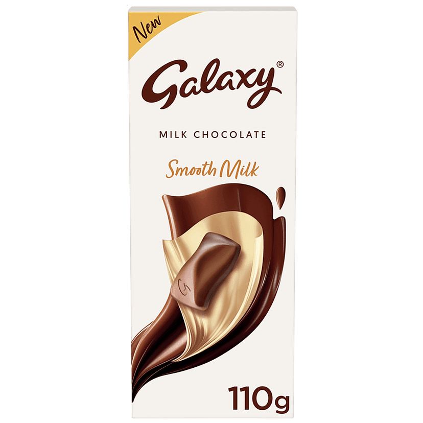 Galaxy Silky Smooth Milk Chocolate Bar, 110 G view 2