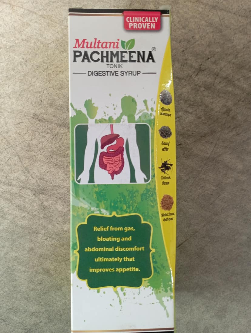 Multani pachmeena tonik digestive syrup