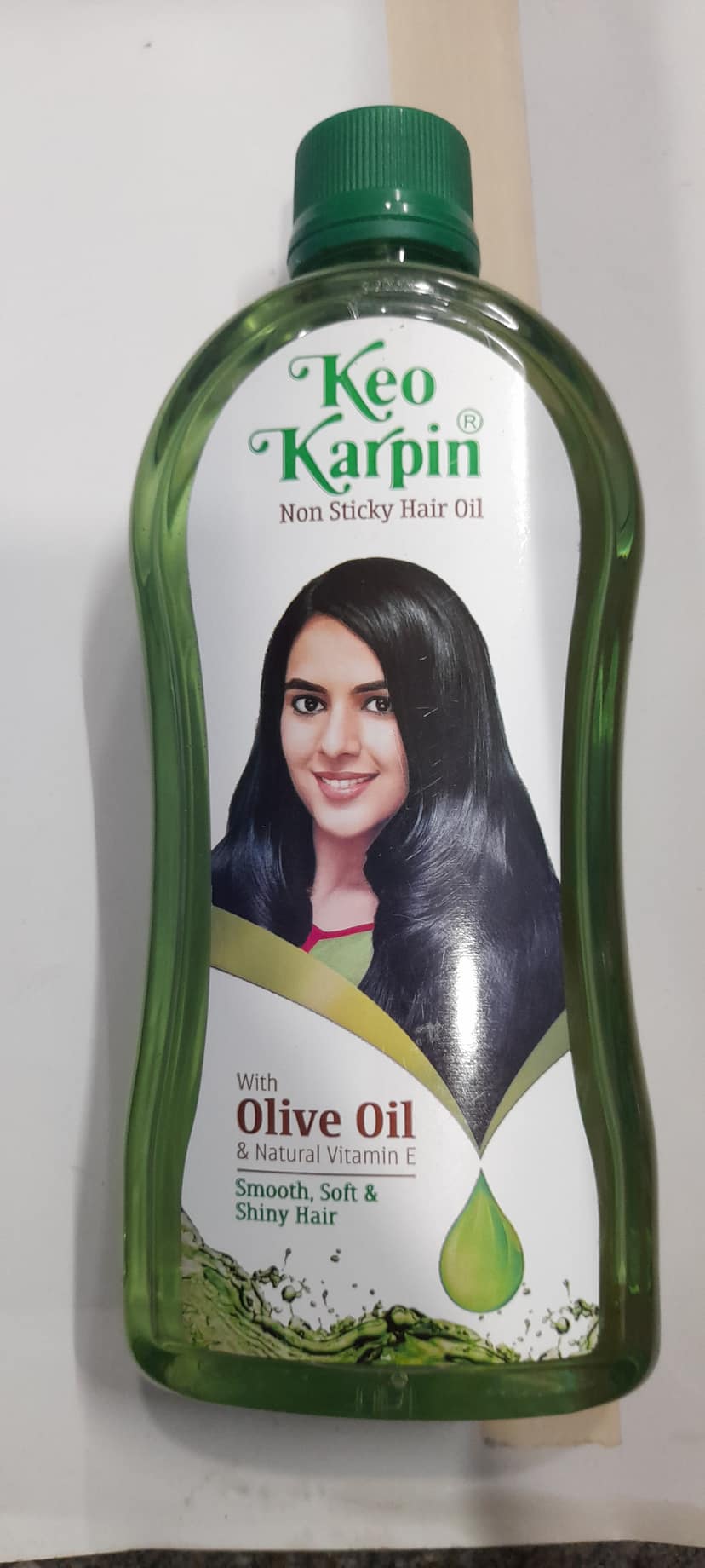 Keo karpin non sticky hair oil with olive oil natural vitamin E