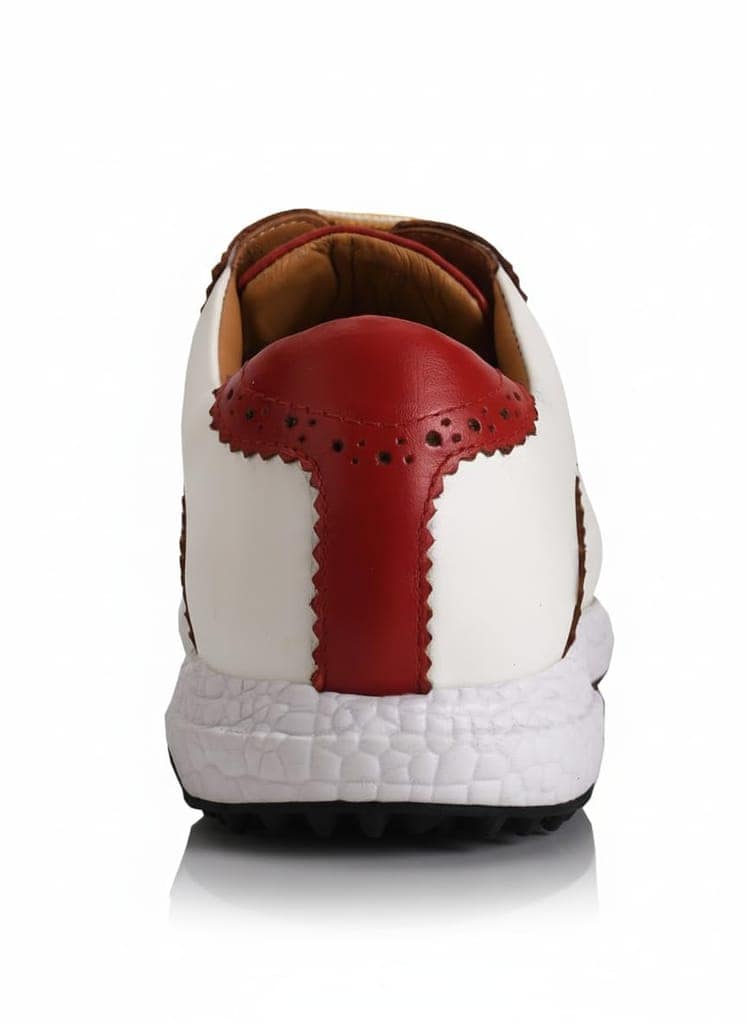 HITCARO Men Proffessional Leather Golf Shoes | Lace-Up | Phylon Sole |Waterproof | Comfortable | Breathable | Sports Shoes view 3