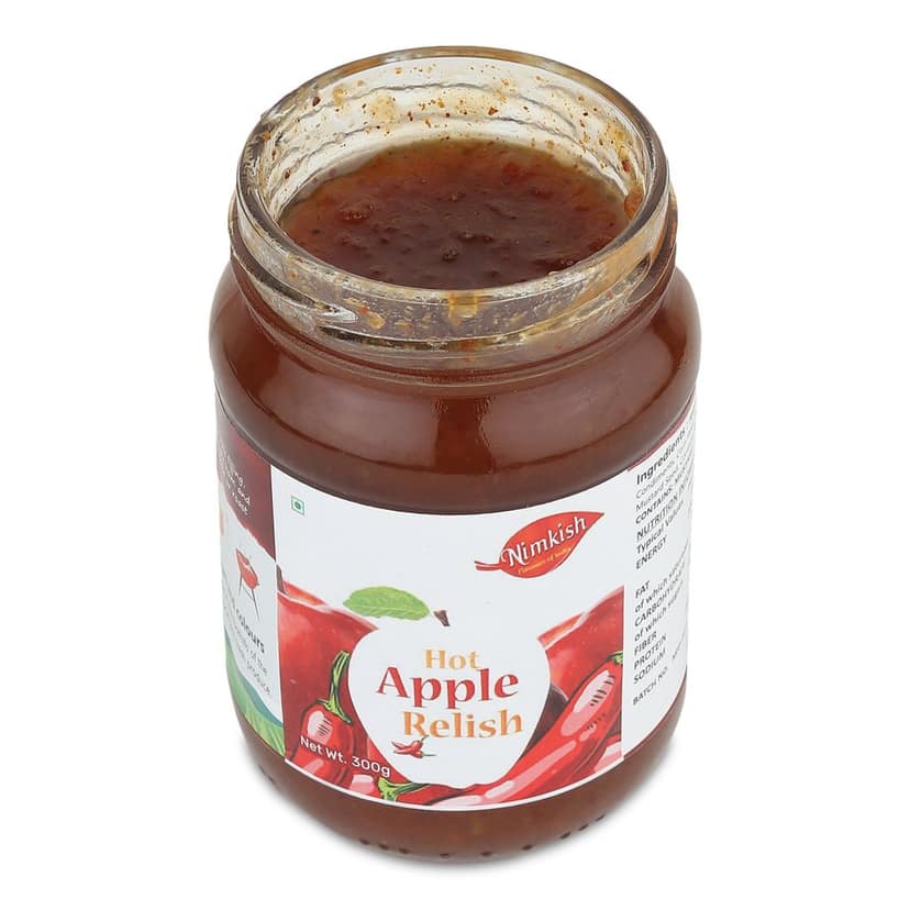 Nimkish Hot Apple Chutney | 300g | Himalayan Artisan Chutney | No Preservatives | Made in Kullu view 3