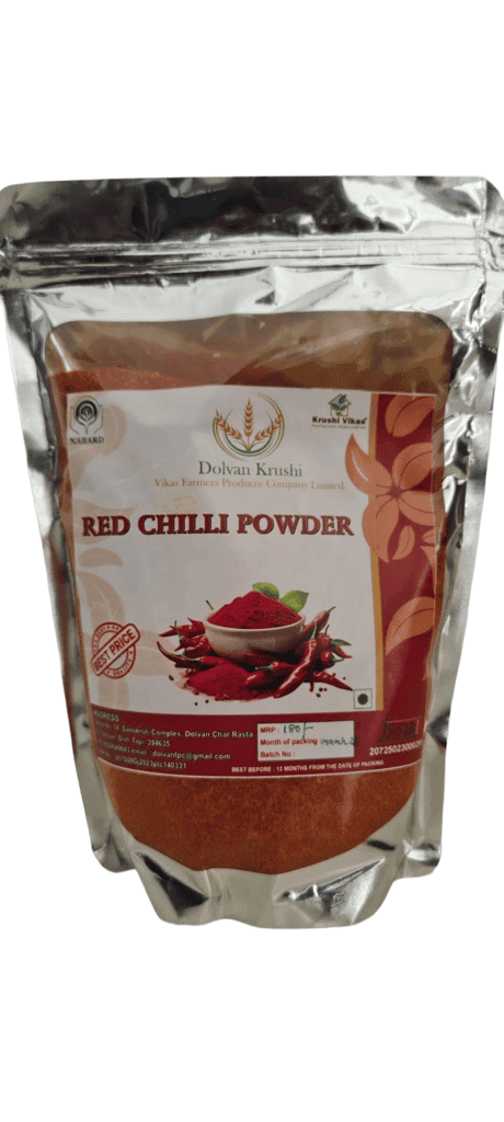 Red chilly powder view 3