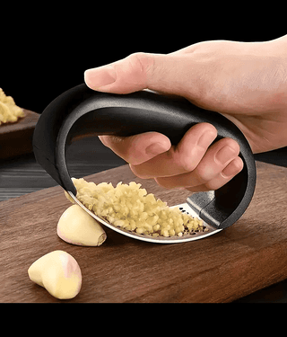 purple dust Black Stainless Steel Garlic Peeler ( Pack of 1 )
