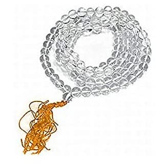 Stone Beautiful Sphatik Mala for Women Men by Ceylonmine