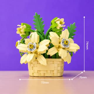 Yellow Charm Flowering Building Block (1Pc)