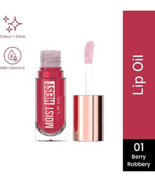 Swiss Beauty Moist Heist Lip Oil , 4.8 g, Berry Robbery