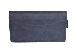 Sukeshcraft Multiple Cheque Book Holder | Original PU Holds Upto 8 Cheque Books, CloudBlack