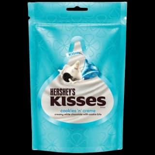Hersheys Kisses Cookies 'N' Creme White Chocolate, 33.6 G