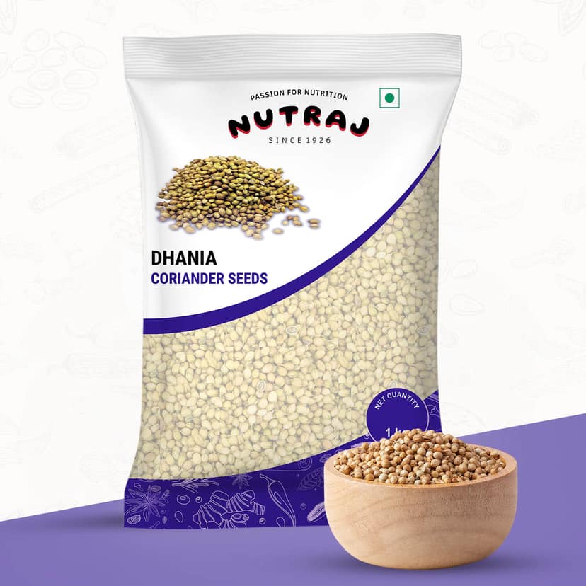 Nutraj Coriander Seeds (Dhaniya) 1kg view 2