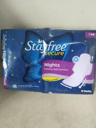 Stayfree secure nights cottony soft comfort 320mm