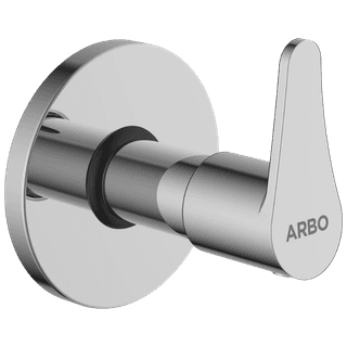 PR-2140 Exposed Part Kit Of Concealed Stop Cock & Flush Cock With Fitting Sleeve, Operating Lever & Adjustable Wall Flange