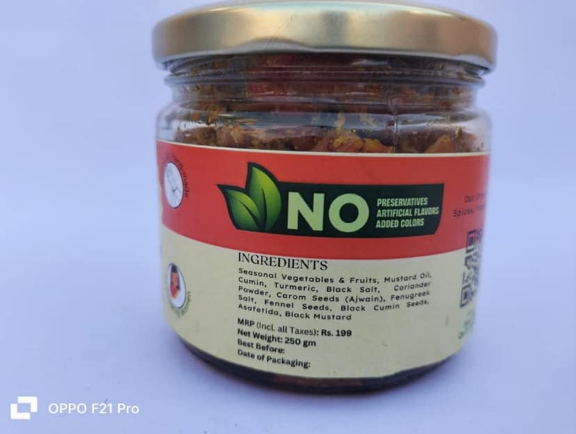Mix Pickle 250 Gms view 4