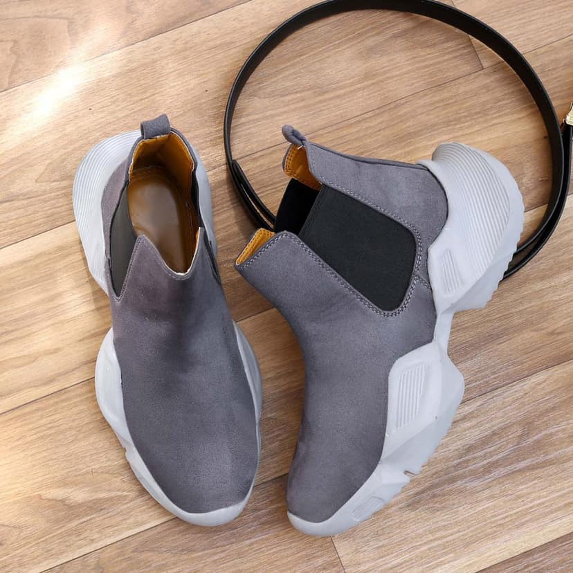 Bxxy's Designer Slip-on Boots For Men view 3