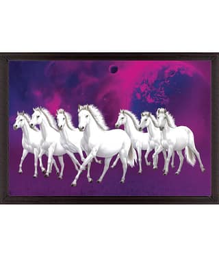 Indianara - Abstract Painting With Frame